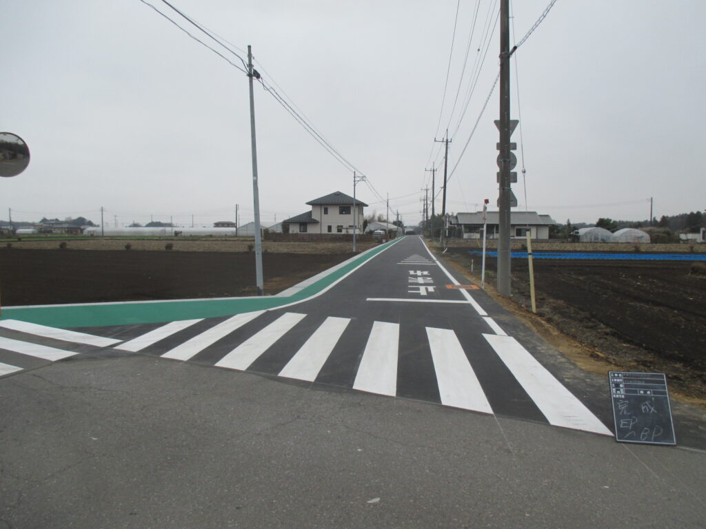 壬生町公共工事社会資本整備総合交付金事業　交通安全施設整備工事　二級町道70号線その3 5