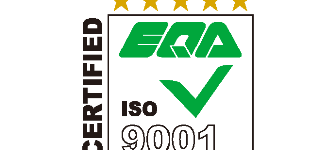 「ISO9001」に認定されました。
